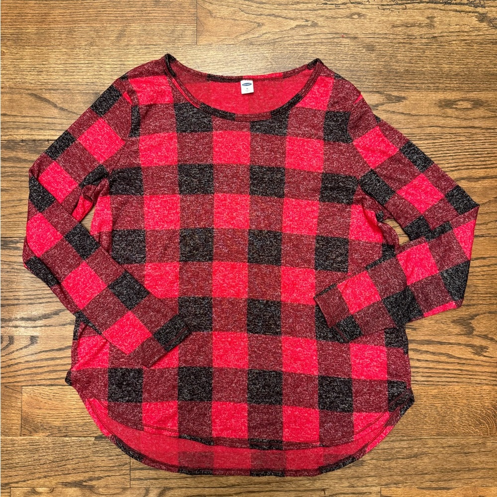 Old Navy buffalo plaid long-sleeved shirt, XL